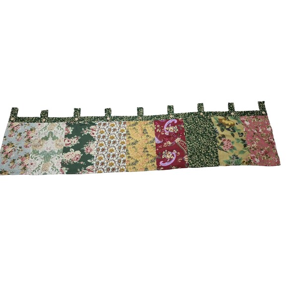 Greenland Home Antique Chic 21"X84" Cotton Window Patchwork Valance Multicolor - Picture 2 of 5